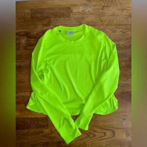 Gymshark Neon Green Long Sleeve Top